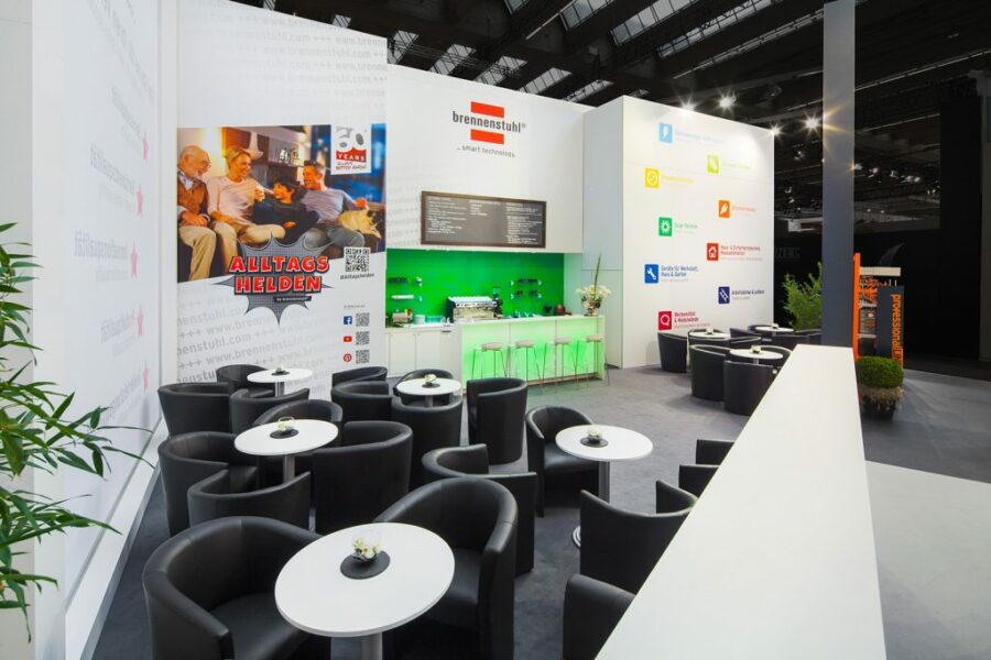 Planungen für einen Messestand sind umfangreich